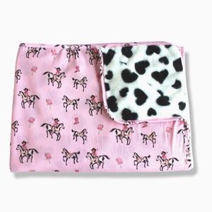 COPY - Buckaroo Baby Alice Plush Yearling Blanket